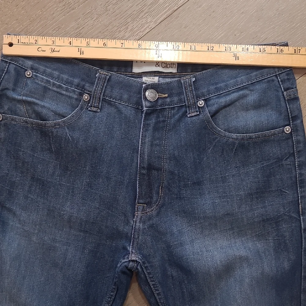 Paper Denim & Cloth Jeans Men's sz 33/308 Straight Leg Denim Jeans